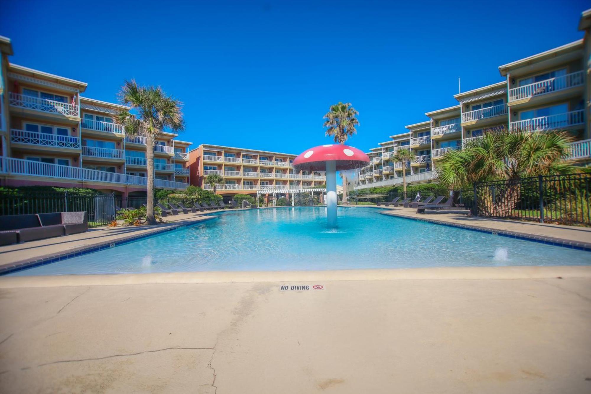 Sea-Renity Heated Pools Steps To The Beach Galveston Buitenkant foto